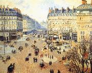 Camille Pissarro Winter afternoon, the French Theater Square oil on canvas